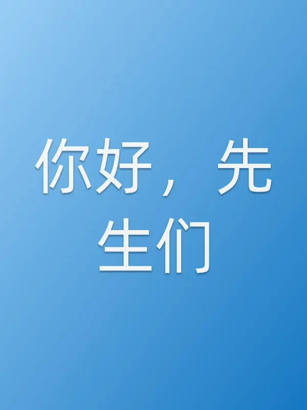 《你好，先生们电视剧