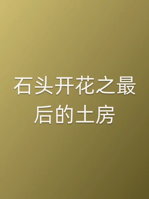 《石头开花之最后的土房电视剧