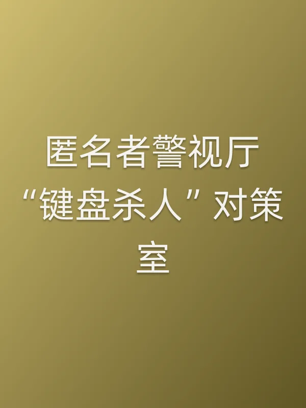 匿名者警视厅“键盘■■”对策室