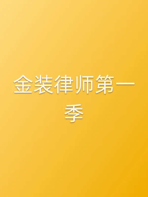 金装律师第一季