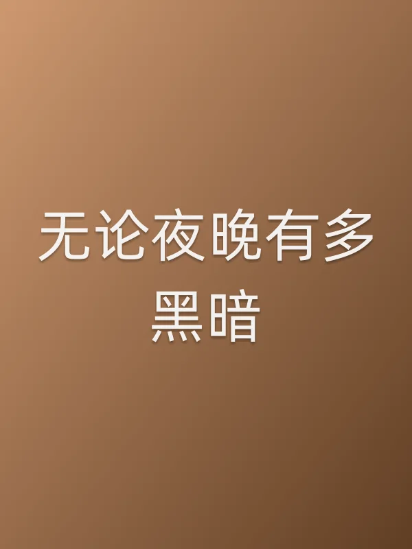 《无论夜晚有多黑暗》电视剧