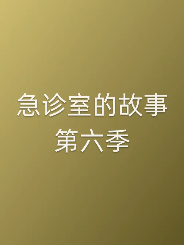 急诊室的故事第六季