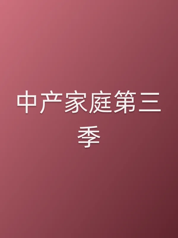 中产家庭第三季