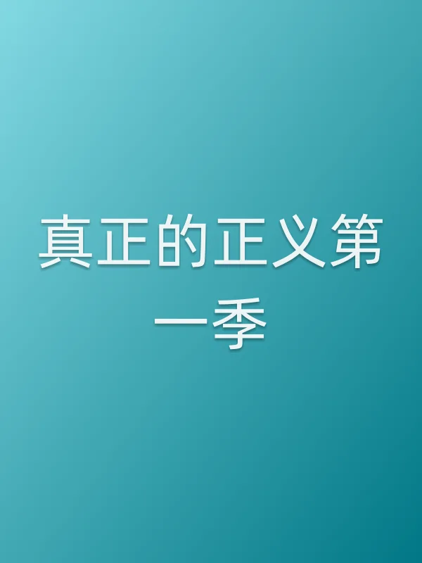 真正的正义第一季