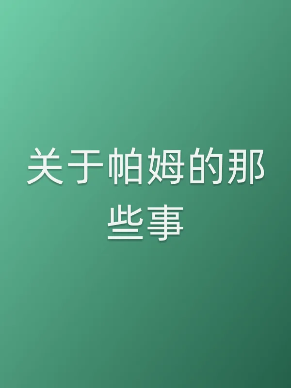 关于帕姆的那些事