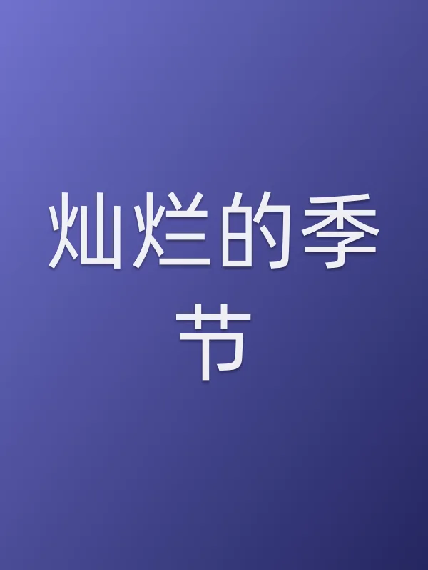 《灿烂的季节电视剧