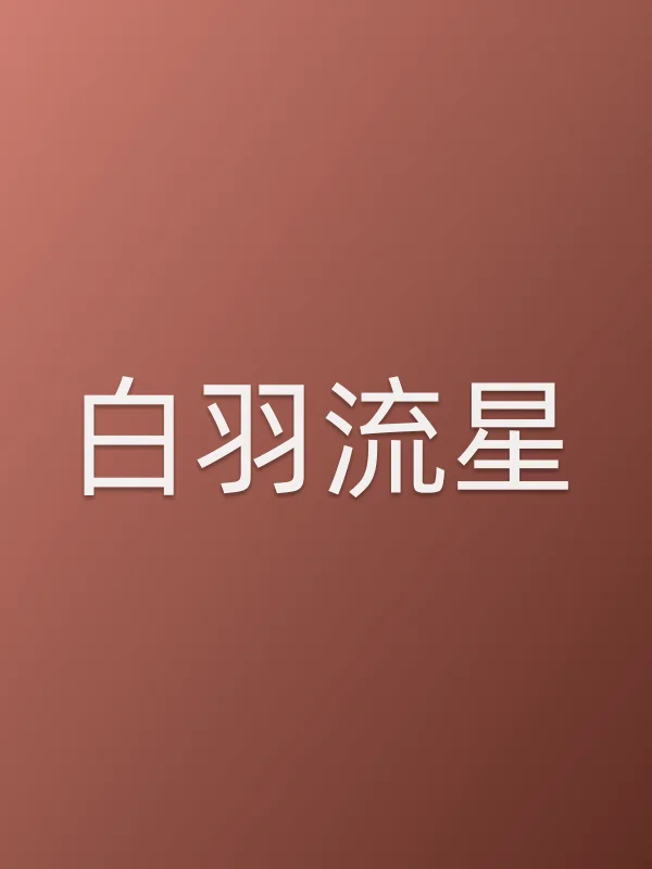 《白羽流星电视剧