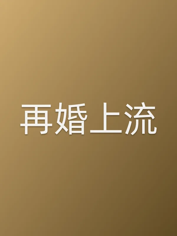 《再婚上流电视剧