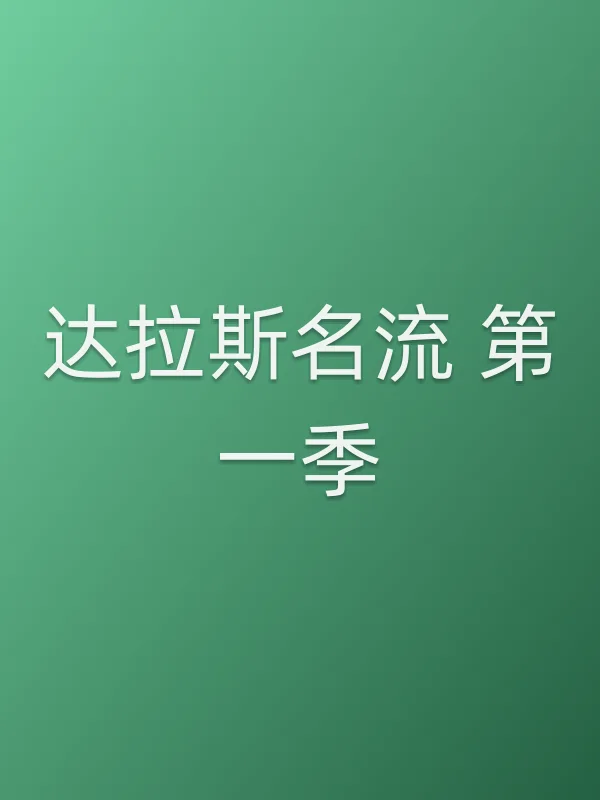 达拉斯名流 第一季