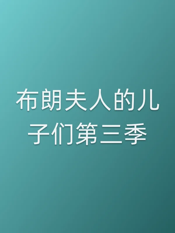 布朗夫人的儿子们第三季