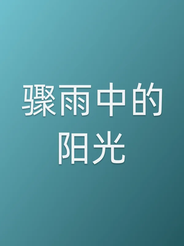 骤雨中的阳光