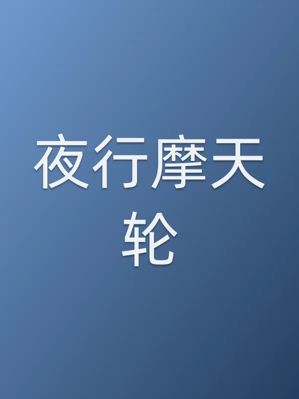 《夜行摩天轮电视剧