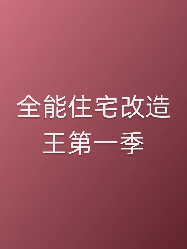全能住宅改造王第一季