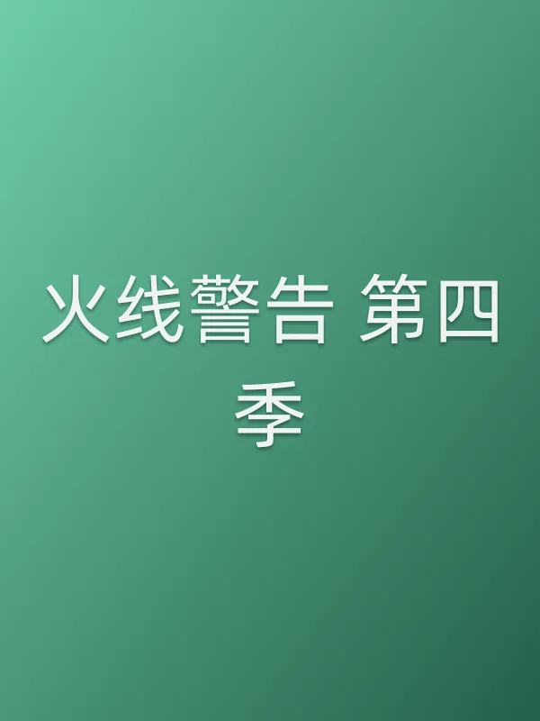 火线警告 第四季