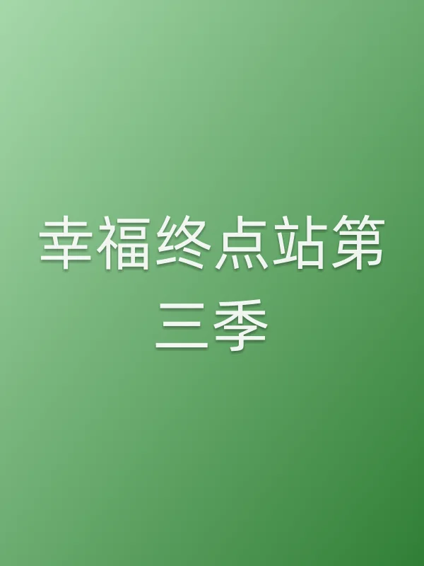 幸福终点站第三季