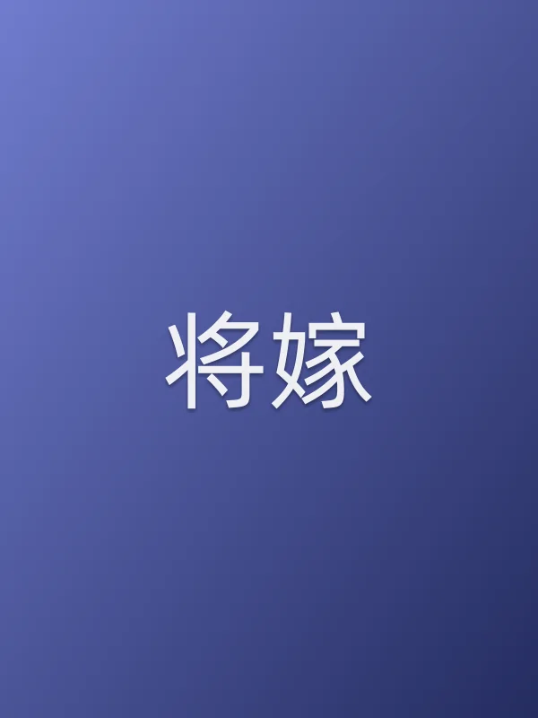 《将嫁电视剧
