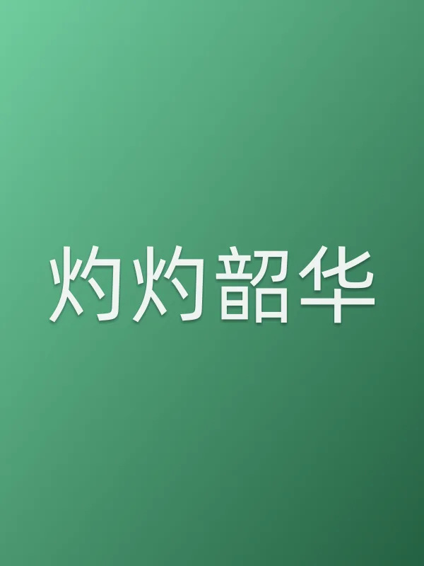 灼灼韶华