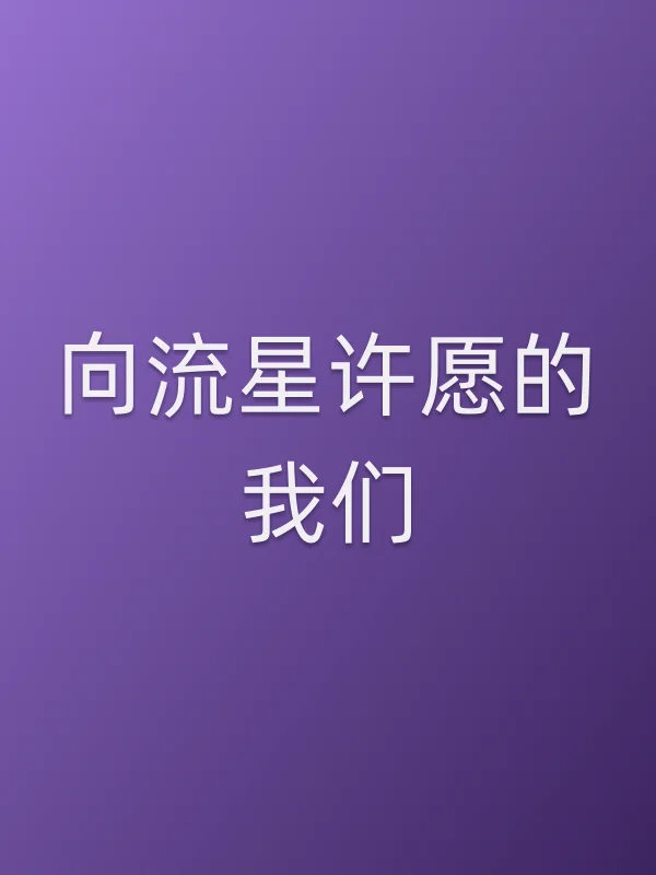 向流星许愿的我们