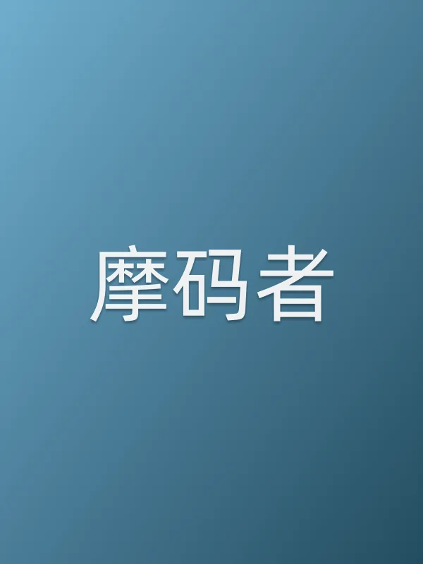 《摩码者电视剧