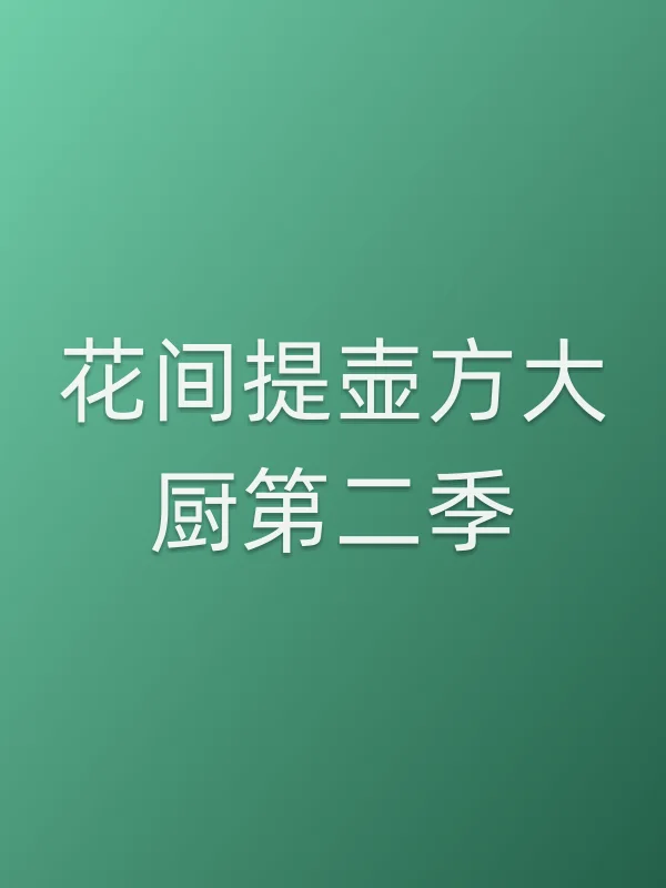 《花间提壶方大厨第二季电视剧