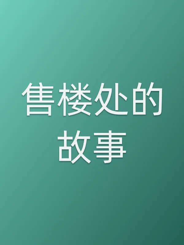 《售楼处的故事电视剧