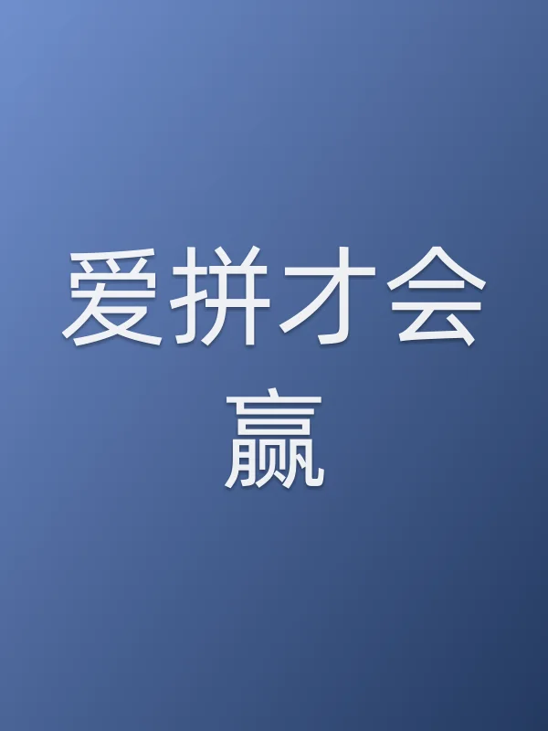 《爱拼才会赢电视剧