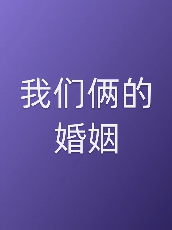《我们俩的婚姻电视剧