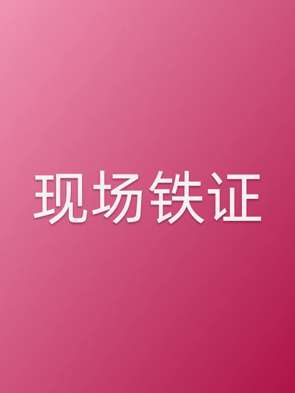 《现场铁证电视剧