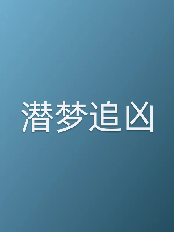 《潜梦追凶电视剧