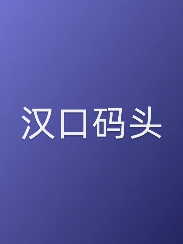 《汉口码头电视剧
