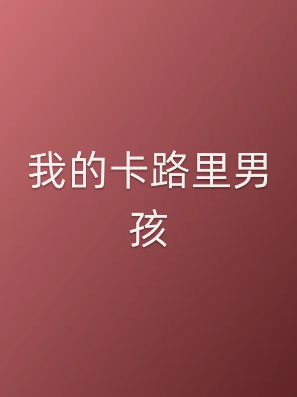 《我的卡路里男孩电视剧