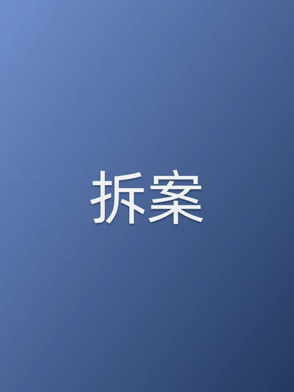 《拆案电视剧