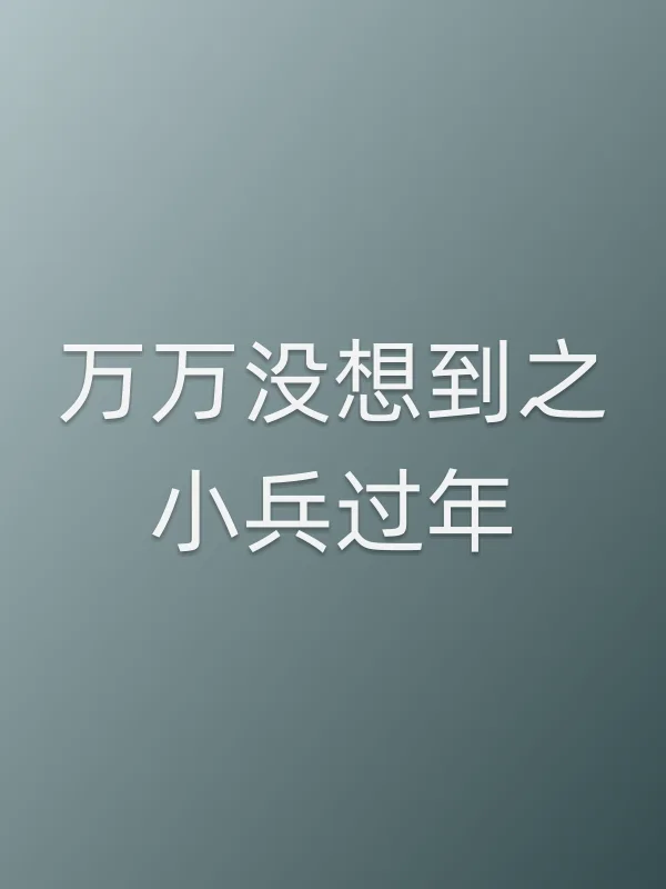 万万没想到之小兵过年