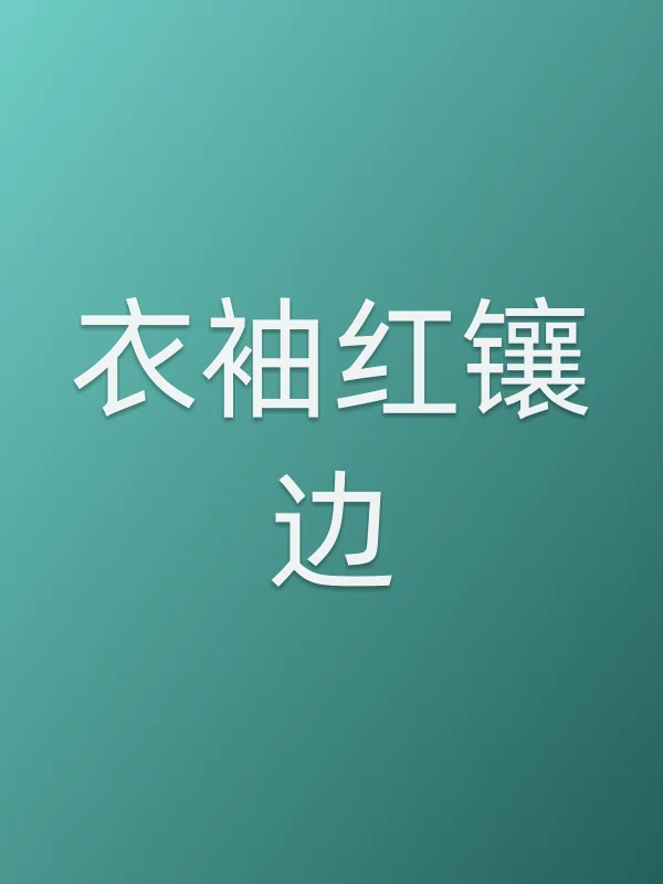 《衣袖红镶边电视剧
