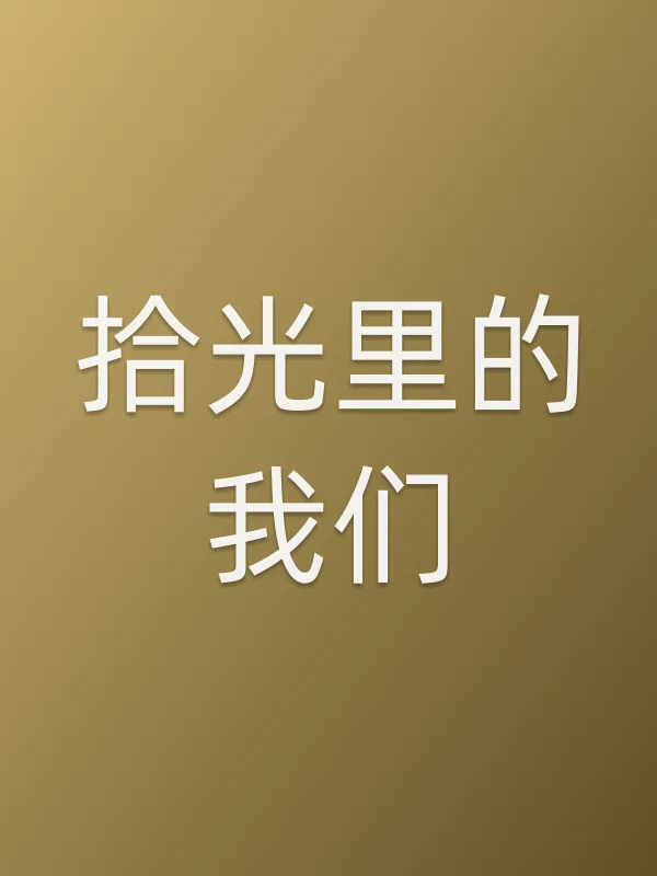 《拾光里的我们电视剧