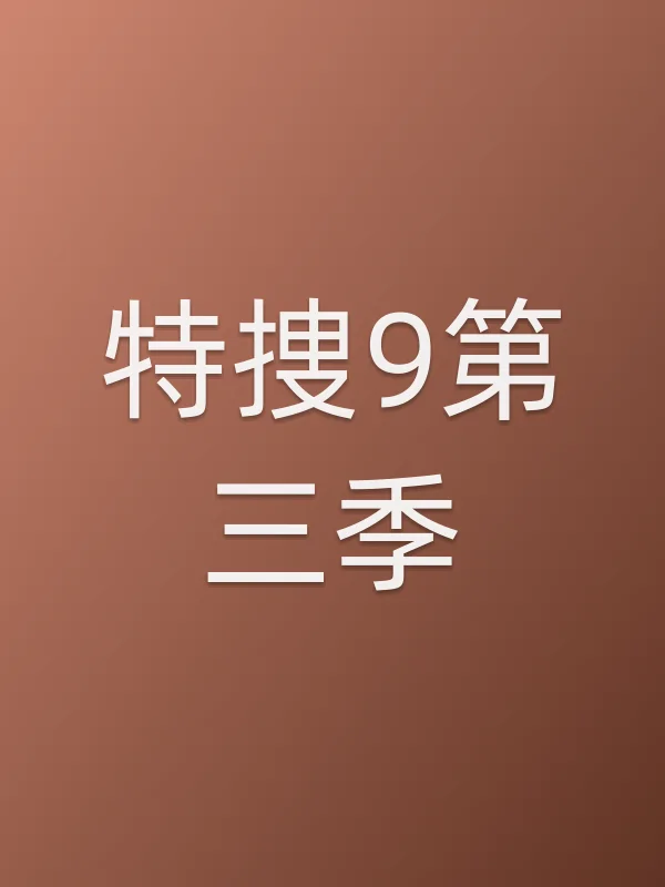 《特捜9第三季》电视剧