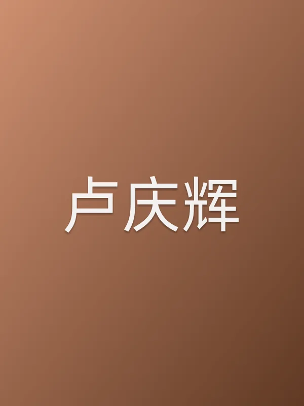 卢庆辉个人资料