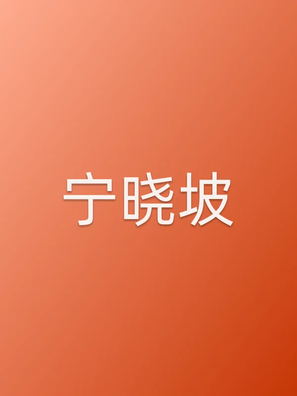 宁晓坡个人资料