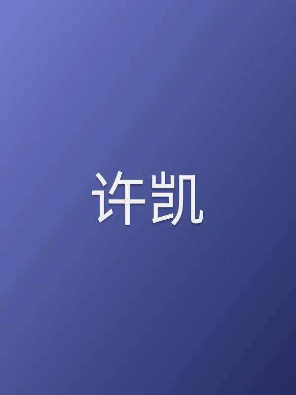 许凯个人资料