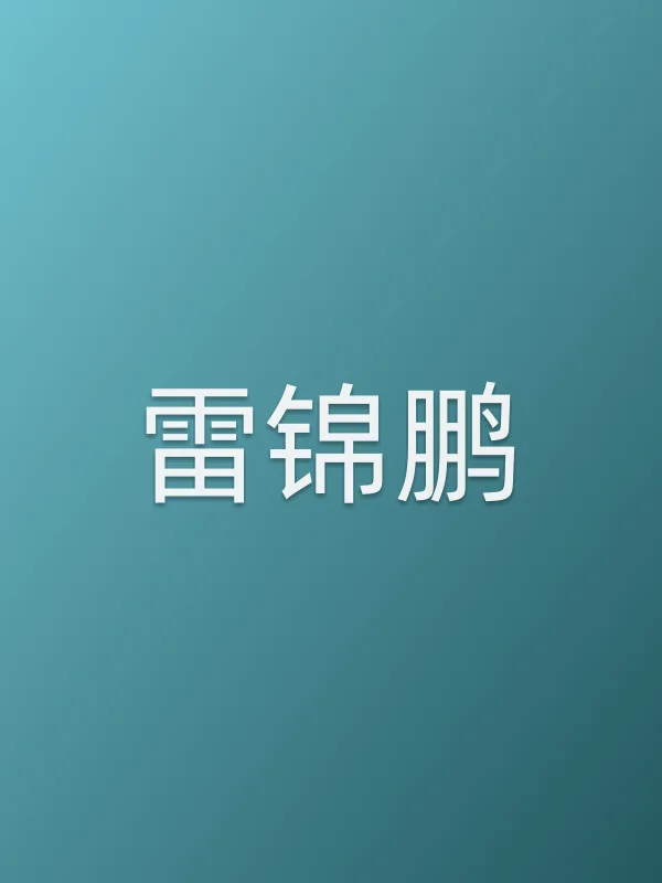 雷锦鹏个人资料