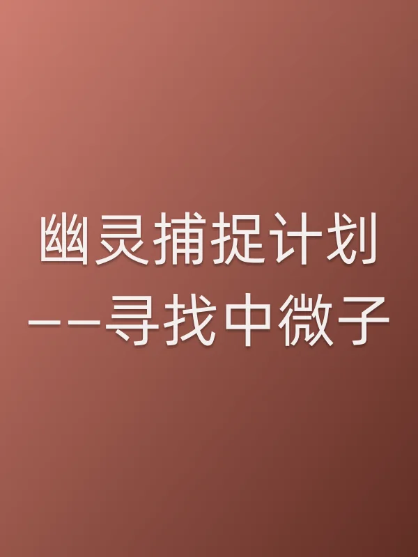 幽灵捕捉计划——寻找中微子