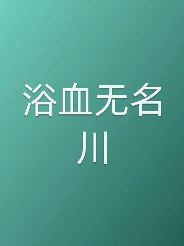浴血无名川电影海报