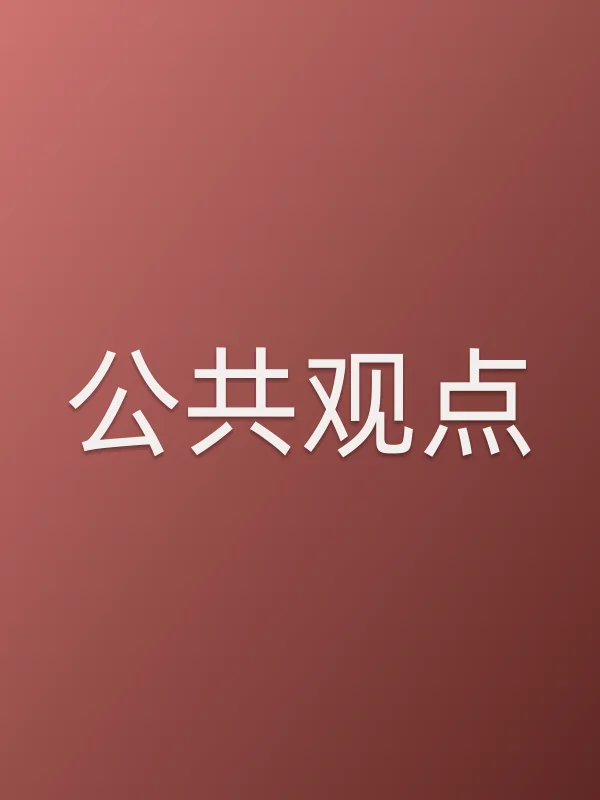 公共观点电影海报