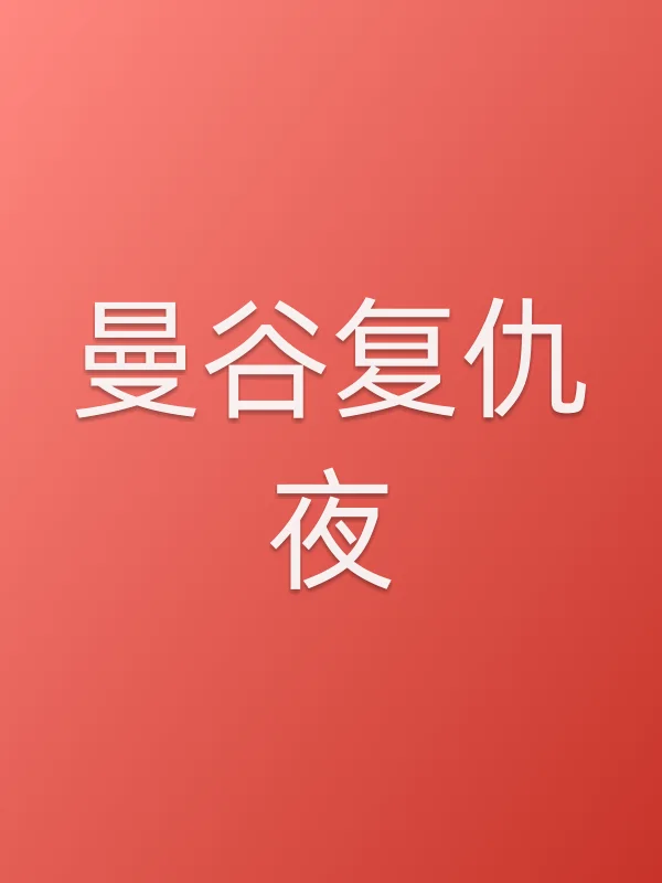 曼谷复仇夜电影海报