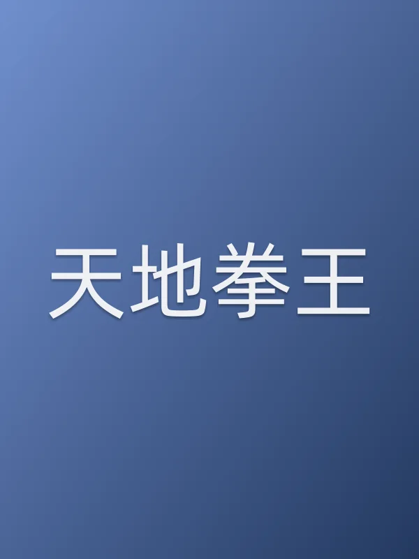 天地拳王电影海报