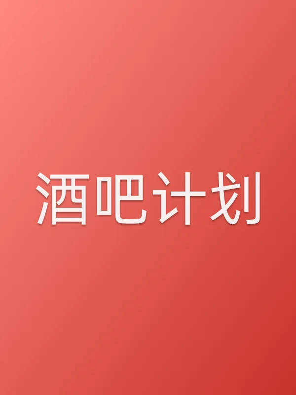 酒吧计划