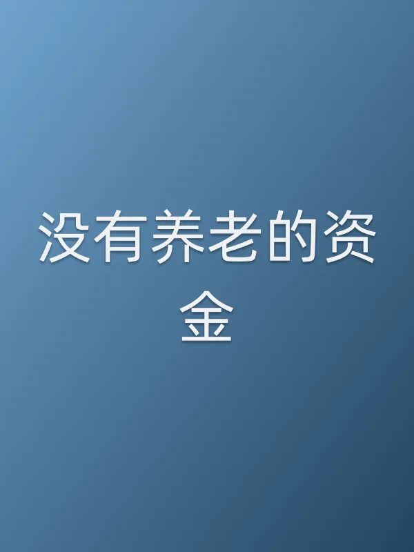 《没有养老的资金电影
