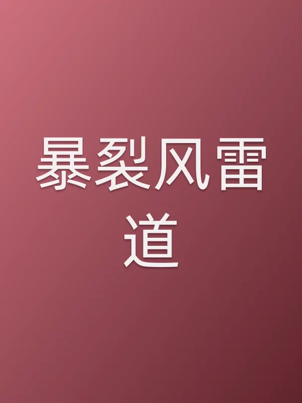 《暴裂风雷道电影