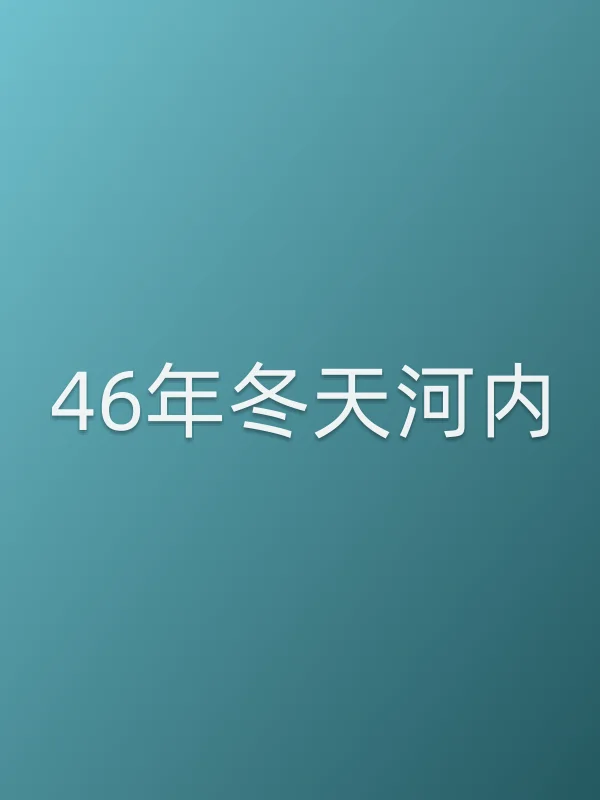 46年冬天河内
